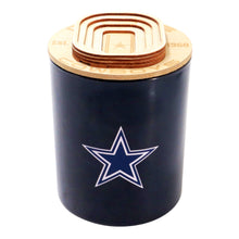 Load image into Gallery viewer, NFL Stadium Wood Top Glass Candle