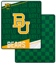 Load image into Gallery viewer, NCAA Diagonal Ghost Checker 60x70 Blanket