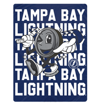 Load image into Gallery viewer, NHL Cartoon Puck Ultra Soft 60x80 Blanket