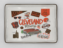 Load image into Gallery viewer, NFL Loco Fan Large Serving Tray w/Handles