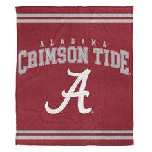Load image into Gallery viewer, NCAA Vintage Block 60x70 Cozy Knit Blanket