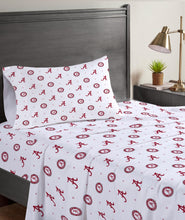 Load image into Gallery viewer, NCAA Small X Twin Sheet Set