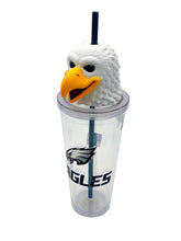 Load image into Gallery viewer, NFL Mascot Lid 24oz Sipper