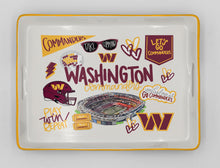 Load image into Gallery viewer, NFL Loco Fan Large Serving Tray w/Handles