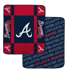 Load image into Gallery viewer, MLB Reverse Block Double Sided 60x70 Ultra Cozy Blanket