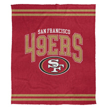 Load image into Gallery viewer, NFL Vintage Block 60x70 Cozy Knit Blanket
