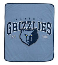 Load image into Gallery viewer, NBA Vintage Arch Block Ultra Soft 50x60 Throw Blanket