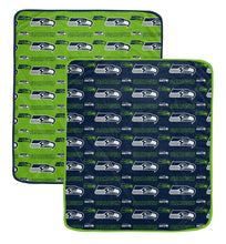 Load image into Gallery viewer, NFL Home & Away Logo Roll 60x70 2 Pack Blanket Set