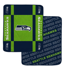 Load image into Gallery viewer, NFL Reverse Block Double Sided 60x70 Ultra Cozy Blanket