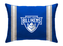 Load image into Gallery viewer, NCAA Standard Stripe Logo Bed Pillow