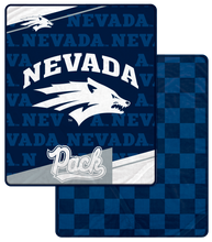 Load image into Gallery viewer, NCAA Diagonal Ghost Checker 60x70 Blanket