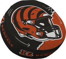 Load image into Gallery viewer, NFL Split Helmet Circle Plushlete Pillow