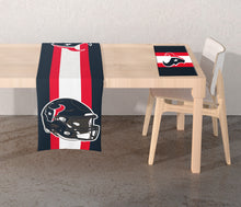 Load image into Gallery viewer, NFL Logo 2-Sided Place Mat Table Runner Set