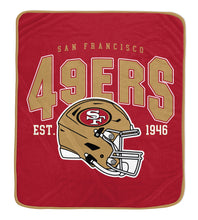 Load image into Gallery viewer, NFL Vintage Arch Block Ultra Soft 50x60 Throw Blanket