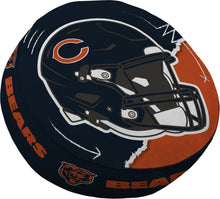 Load image into Gallery viewer, NFL Split Helmet Circle Plushlete Pillow