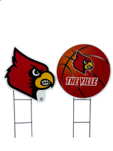 Load image into Gallery viewer, NCAA Logo and Helmet 2 Pack Yard Sign Set