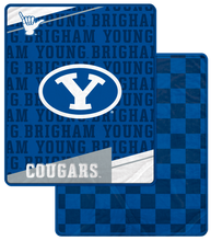 Load image into Gallery viewer, NCAA Diagonal Ghost Checker 60x70 Blanket
