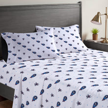 Load image into Gallery viewer, NFL Small X Queen Sheet Set