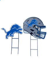 Load image into Gallery viewer, NFL Logo and Helmet 2 Pack Yard Sign Set