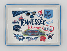 Load image into Gallery viewer, NFL Loco Fan Large Serving Tray w/Handles