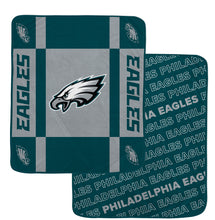 Load image into Gallery viewer, NFL Reverse Block Double Sided 60x70 Ultra Cozy Blanket