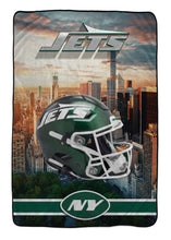 Load image into Gallery viewer, NFL Skyline Series Helmet 66x95 Oversized Blanket
