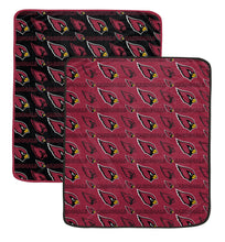 Load image into Gallery viewer, NFL Home & Away Logo Roll 60x70 2 Pack Blanket Set