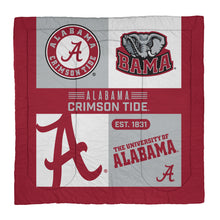 Load image into Gallery viewer, Alabama Crimson Tide Block Logo 3 Piece Full/Queen Bed in a Bag