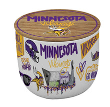 Load image into Gallery viewer, NFL Loco Fan 16oz Ceramic Candle