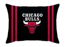 Load image into Gallery viewer, NBA Standard Stripe Logo Bed Pillow