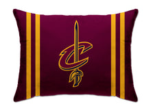 Load image into Gallery viewer, NBA Standard Stripe Logo Bed Pillow