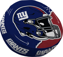 Load image into Gallery viewer, NFL Split Helmet Circle Plushlete Pillow