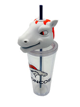 Load image into Gallery viewer, NFL Mascot Lid 24oz Sipper