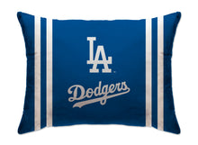Load image into Gallery viewer, MLB Standard Logo Stripe Bed Pillow