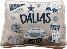 Load image into Gallery viewer, NFL Loco Fan Canvas Décor Pillow