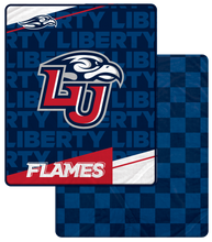 Load image into Gallery viewer, NCAA Diagonal Ghost Checker 60x70 Blanket