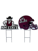 Load image into Gallery viewer, NCAA Logo and Helmet 2 Pack Yard Sign Set