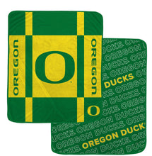 Load image into Gallery viewer, NCAA Reverse Block Double Sided 60x70 Ultra Cozy Blanket