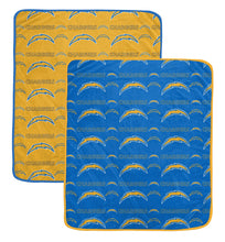 Load image into Gallery viewer, NFL Home & Away Logo Roll 60x70 2 Pack Blanket Set