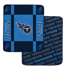 Load image into Gallery viewer, NFL Reverse Block Double Sided 60x70 Ultra Cozy Blanket