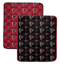 Load image into Gallery viewer, NFL Home & Away Logo Roll 60x70 2 Pack Blanket Set