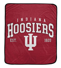 Load image into Gallery viewer, NCAA Vintage Arch Block Ultra Soft 50x60 Throw Blanket