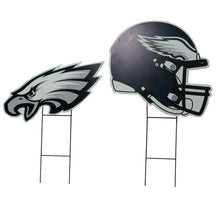 Load image into Gallery viewer, NFL Logo and Helmet 2 Pack Yard Sign Set