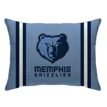 Load image into Gallery viewer, NBA Standard Stripe Logo Bed Pillow