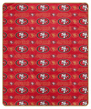 Load image into Gallery viewer, NFL Repeat Big Logo Wordmark 50x60 Blanket