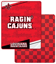 Load image into Gallery viewer, NCAA Diagonal Ghost Checker 60x70 Blanket