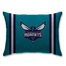Load image into Gallery viewer, NBA Standard Stripe Logo Bed Pillow