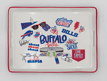 Load image into Gallery viewer, NFL Loco Fan Large Serving Tray w/Handles