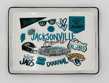 Load image into Gallery viewer, NFL Loco Fan Large Serving Tray w/Handles