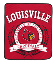 Load image into Gallery viewer, NCAA University Crest 50x60 Ultra Soft Blanket